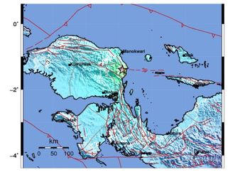 Gempa 6,1 SR Guncang Manokwari, Papua Barat. BMKG: Tidak Berpotensi Tsunami!