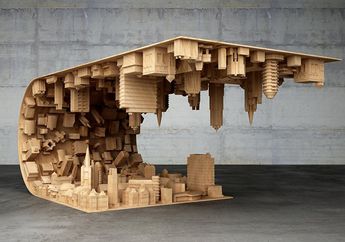 Meja Kopi Unik Ini Terinspirasi Dari Film Inception, Harganya Fantastis!