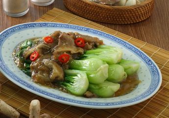 Resep Pokcoy Siram Sukiyaki Enak Ini Bikin Makan Malam Lebih Berasa