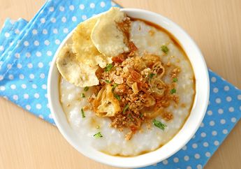 Resep Membuat Bubur Ayam Gurih Ala Pedagang Kaki Lima