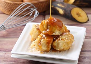 Resep Membuat Pisang Goreng Saus Karamel ini Rugi Kalau Anda Lewatkan