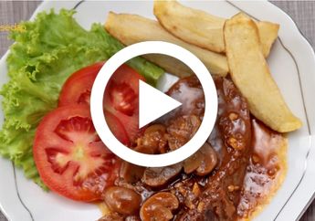 (Video) Resep Membuat Bistik Lidah yang Praktis dan Mudah, Langsung Semangat Makan Siang