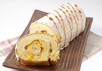 Resep Membuat Bolu Gulung Isi Kolak, Serasa Lagi Berbuka Puasa