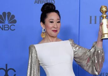 Tak Hanya Menangkan Penghargaan, Sandra Oh Cetak 3 Sejarah Baru di Golden Globes 2019!