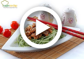 (Video) Resep Masak Mi Ayam Timun yang Gampang Banget, Cocok Buat yang Lagi Diet Karbo