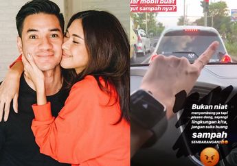 Mobil di Depannya Buang Sampah Botol Air Mineral Sembarangan, Reaksi Andrew White Ini Mengejutkan!