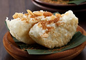 Resep Membuat Kue Bandros Kenari Gula Palem, Jajanan Tradisional yang Praktis Dibuat