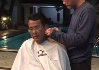 Ditanya Soal Bayaran, Tukang Potong Rambut Hotman Paris Hanya Tersenyum dan Sebut Ini