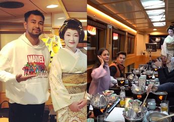4 Potret Mewah Kapal Pribadi yang Disewa Raffi Ahmad Demi Makan Bersama Geisha, Kental dengan Nuansa Kayu!