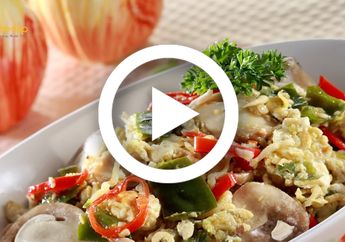 (Video) Resep Membuat Orak Arik Cabai Hijau, Kelezatannya Bikin Pengen Makan Terus