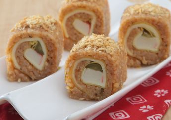 Resep Membuat Sushi Omurice untuk Bekal Fancy Si Kecil