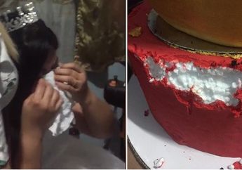 Sudah Setor Uang Ratusan Juta Rupiah, Pernikahan Pasangan Ini Hancur Lebur Ditipu Wedding Organizer, Makanan Tak Datang, Kue yang Disajikan Bikin Shock! Polisi Tangkap Pelaku