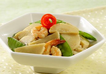 Resep Menu Imlek, Tiru Resep Tumis Rebung Dan Kapri Untuk Tumisan Favorit