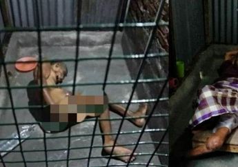 Seorang Kakek Diduga Dikerangkeng Anak Kandungnya di Medan, Hanya Berteman Piring dan Botol Air Mineral