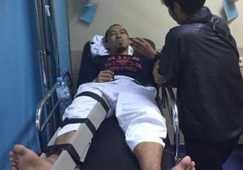 3 Jam Operasi Patah Tulang, Kaki Yukie Pas Band Tersambung Lagi