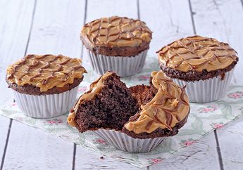 Resep Membuat Brownies Cup Kacang Cokelat, Bikin Si Kecil Ogah keluar Rumah