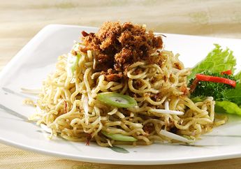 Resep Mi Goreng Tabur Abon Enak Untuk Menu Sarapan Andalan & Praktis