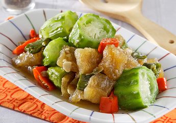Resep Masak Tumis Oyong Masak Krecek, Semakin Nikmat Kalau Disantap Dengan Nasi Hangat