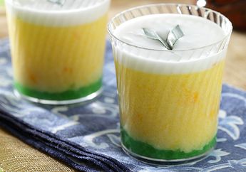 Resep Puding Jagung Saus Santan Enak ini Paling Pas Jadi Sajian Penutup