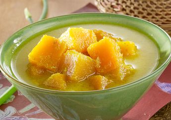 Resep Membuat Gangan Walut, Sarapan Lezat Berbahan Dasar Labu Kuning Khas Banjarmasin