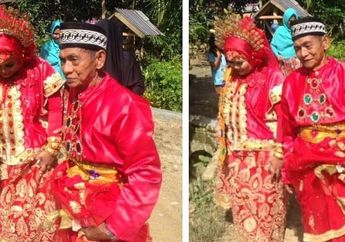 Viral! Kakek 70 Tahun Nikahi Wanita 28 Tahun Cuma Pacaran 10 Hari dan Mahar Uang Tunai Rp15 Juta