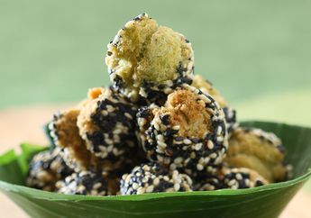 Resep Membuat Onde-Onde Ketawa Pandan, Rasa Gurihnya Bikin Susah Berhenti