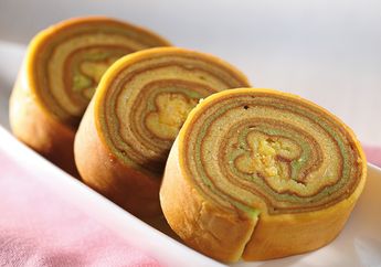 Resep Membuat Lapis legit Gulung Pandan, Kreasi Lapis Legit Yang Lembut Untuk Imlek