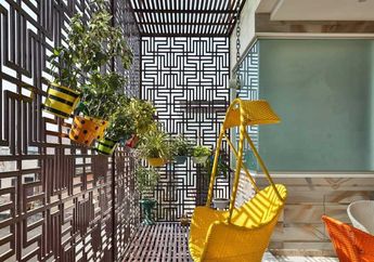 Menghias Balkon, Hadirkan Tempat Bersantai yang Nyaman, Ini Idenya!