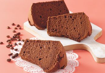 Resep Membuat Chiffon Cokelat Kopi, Lembut dan Aromanya Langsung Bikin Jatuh Cinta