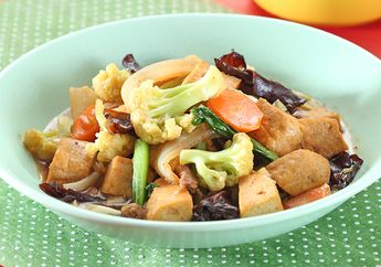 Resep Menu Imlek Sederhana Bisa Kita Sajikan Dengan Resep Capcay Tahu Goreng Enak Ini