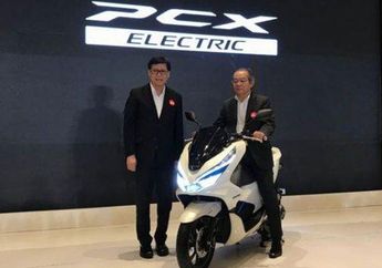 Resmi! Honda Launching PCX EV, Motor Listrik Pertama Honda Indonesia