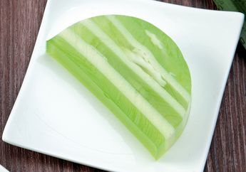 Resep Puding Lapis Kelapa Muda Enak, Kudapan Nikmat yang Pas Disantap Malam Hari