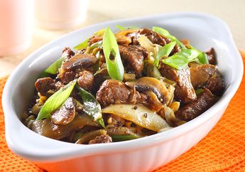 Resep Tumis Daging Jamur Enak, Menu Makan Malam yang Super Lezat