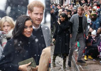Bikin Gemas! Begini Reaksi Pangeran Harry dan Meghan Markle saat Bertemu Anak-anak