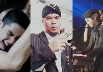 Ahmad Dhani Dipenjara, Tangis Al Ghazali dan Dul Jaelani Pecah di Panggung Konser Reuni Dewa 19