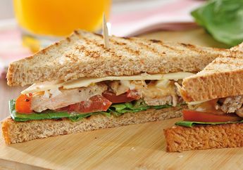 Resep Grilled Chicken Sandwich Enak & Istimewa Untuk Keluarga Tercinta