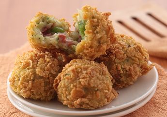 Resep Bitterballen Brokoli Smoked Beef Enak, Camilan Nikmat Sekaligus Bergizi