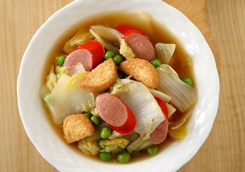 Resep Masak Cah Sawi Putih Tahu Sosis, Kreasi Tumisan Yang Nendang Rasanya