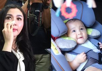 Putra Vicky Shu Tergolek Lemah di Rumah Sakit, Sang Artis: Maafkan Ibu ya Nak....