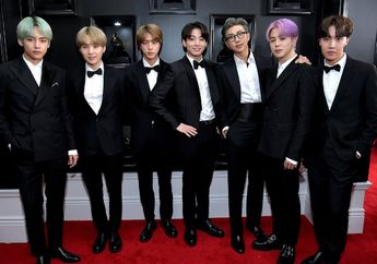 Ini Jawaban BTS Soal Album Barunya Saat Interview di Red Carpet Grammy