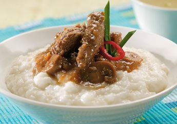 Resep Membuat Bubur Jamur Sukiyaki Ini Cuma Butuh Waktu 45 Menit Untuk Dibuat
