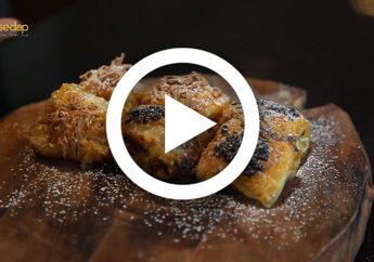 (Video) Resep Pisang Bolen Cokelat ala Chef Khalid Nurhaqi dari Hotel Hilton Bandung, Raos Pisan!