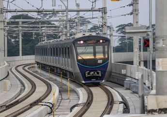Deretan Foto Sewaktu Uji Coba MRT Rute Lebak Bulus - Bundaran HI