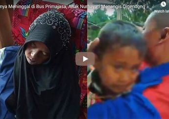 Ibunya Meninggal di Bus Primajasa, Anak Nurhayati Menangis Digendong Sopir: Mamah Mau Pulang Beli Jeruk