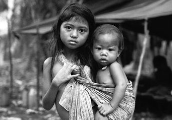 Deretan Foto Orang Rimba yang Mengetuk Hati Calon Presiden Kita