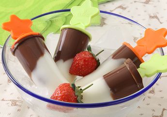 Resep Lolipop Puding Lapis Cantik Dan Lembut Ini Cocok Jadi Camilan Favorit Si Kecil