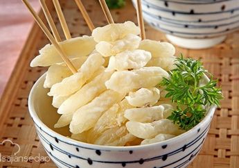 Jadi Jajanan Favorit Si Kecil, Ini Resep Sate Cireng Lengkap Saos Sambal ala Pedagang Kaki Lima