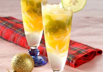Resep Es Cincau Kelapa Jeruk Segar Ini Cocok Untuk Menu Murah Ulang Tahun