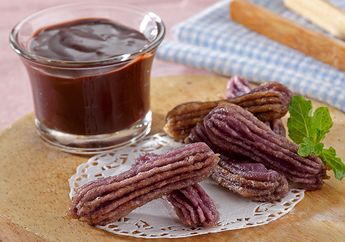 Resep Churros Talas Cokelat Enak dan Anti Gagal Ini Mudah Ditiru Untuk Camilan Siang Nanti