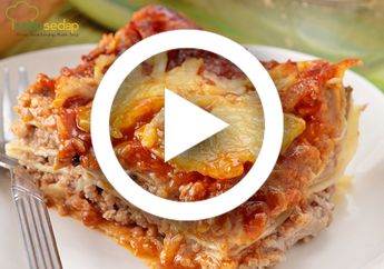 (Video) Resep Membuat Lasagna Beef Burger, Sajian Rumahan Nikmat Ala Resto Italia
